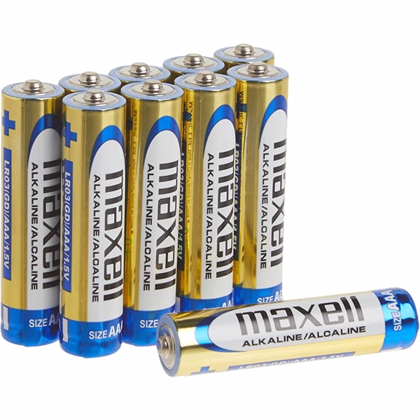 Maxell LR03 / AAA Alkaline batterier (48 stk.)