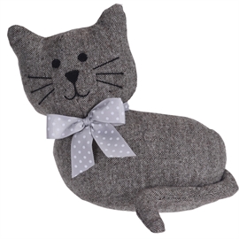 Dørstopper Katt, Grå