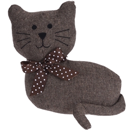 Dørstopper Katt, Brun