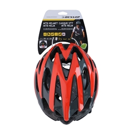 Dunlop sykkelhjelm MTB størrelse L i rødt