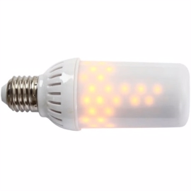 Brannlampe 96 LED Hvit E27 465 Lumen Matt glass