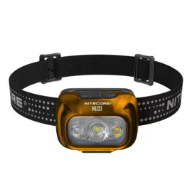 Nitecore NU31 550 lumen Oppladbar hodelykt Oransje