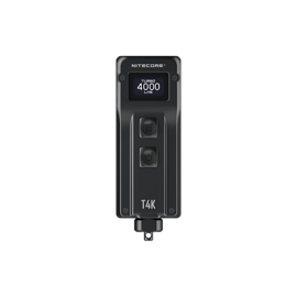 Nitecore T4K nøkkelringslykt Ladbar Sort 4000 Lumen