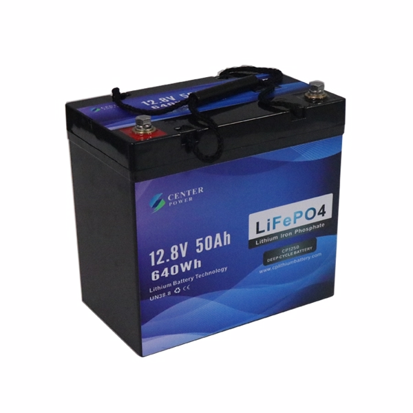 Center Power Lithium batteri 12volt 50Ah (parallell + serieforbindelse)