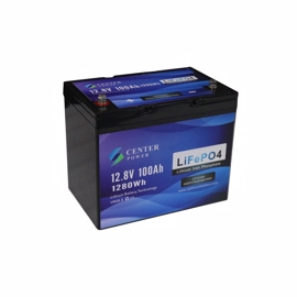 Center Power Lithium batteri 12volt 105Ah (parallell + seriekobling)