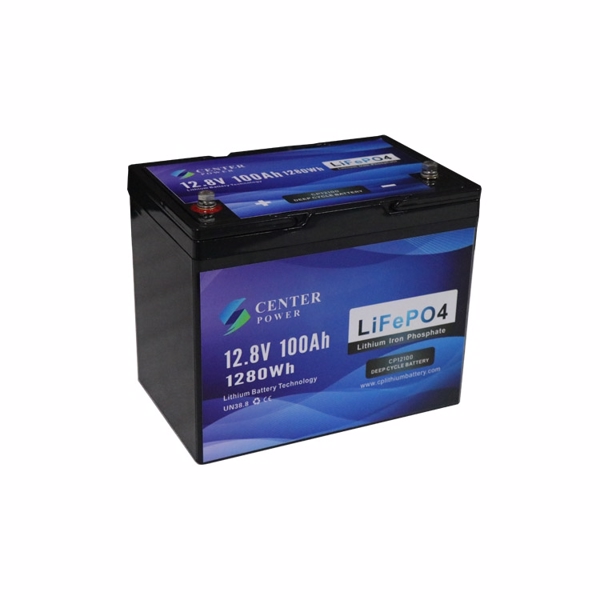 Center Power Lithium batteri 12volt 105Ah med app-overvåking (Bluetooth+HEAT)