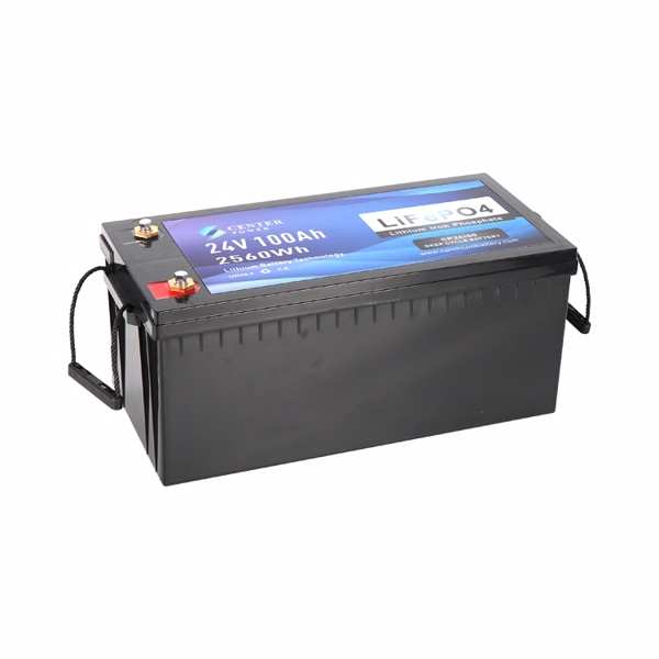 Center Power Lithium batteri 24volt 100Ah med app-overvåking (Bluetooth+HEAT)