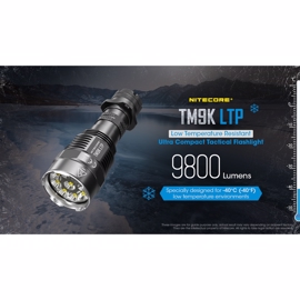 Nitecore TM9K LTP Ladbar lykt 9800 Lumen