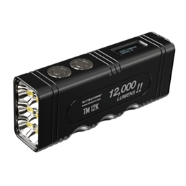 Nitecore TM12K Oppladbart LED-lys 12000 Lumen
