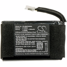 BeoPlay P2 batteri 900mAh (kompatibelt)