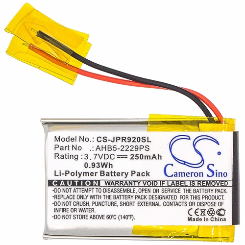 Jabra Pro 900 batteri 250mAh (kompatibel)