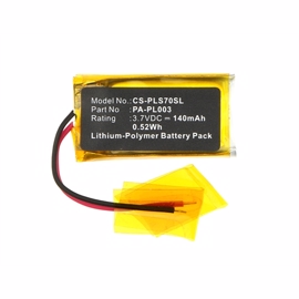 Plantronics CS70 batteri 140mAh (kompatibelt)