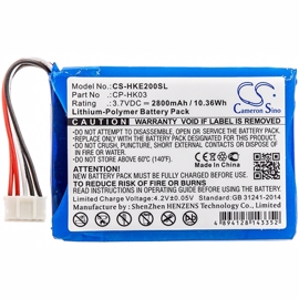 Harman Esquire 2 batteri 2800mAh (kompatibelt)