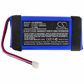 Harman Kardon Onyx Mini batteri 3000mAh (kompatibelt)