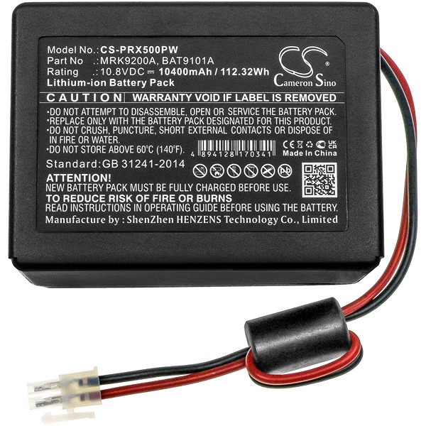 Batteri til Robomow , WOLF Garten og Cub Cadet robotgressklippere 10400 mAh (kompatibelt) 