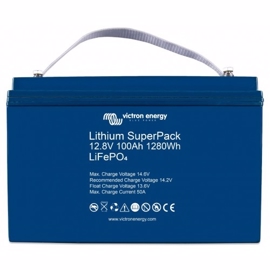 Victron Superpack Lithium batteri 12,8V 100Ah (High Current)