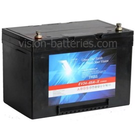 Vision EV 34-65A-X AGM batteri 12 volt 65Ah