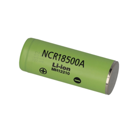 Panasonic NCR18500A Li Ion batteri 3,6V 2040mAh (Flat topp)