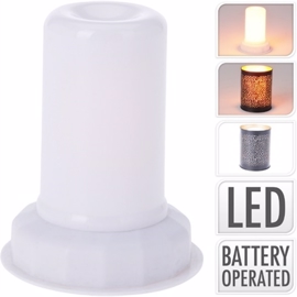 LED-lampe med fjernkontroll 10 x 15 cm (24 farger)