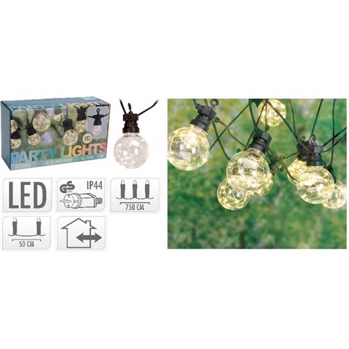 Progarden Party lyskjede 4,5 meter 80 LED 