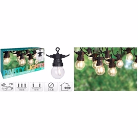 Progarden Party lyskjede 4,5 meter 10 Filament LED 