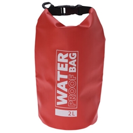 Dry bag 2 L. Röd