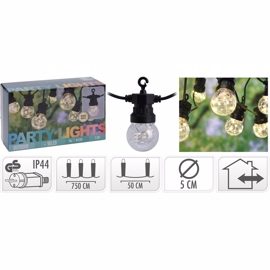 Progarden Party lyskjede 4,5 meter 50 LED