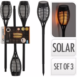 LED Solar hagelykt 3 stk.