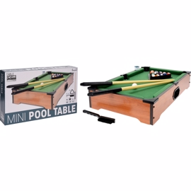 Mini biljardbord i tre