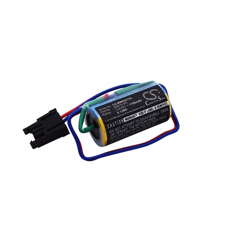 MITSUBISHI PLC kompatibelt batteri 3,6V 1700mAh