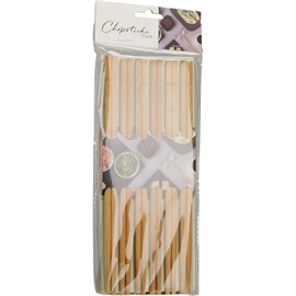 Bambus Spisepinner Lengde 24 cm, 12 par