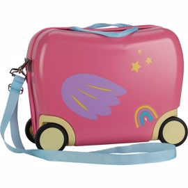 Barnekoffert ride-on enhjørning design