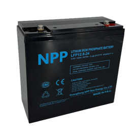 NPP Power Lithium-batteri 12V/24Ah (Bluetooth)