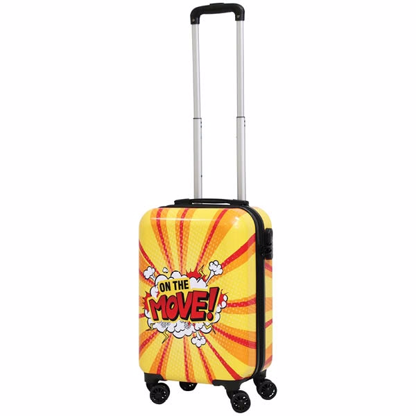 Koffert 28 liter oransje/gul (håndbagasje)