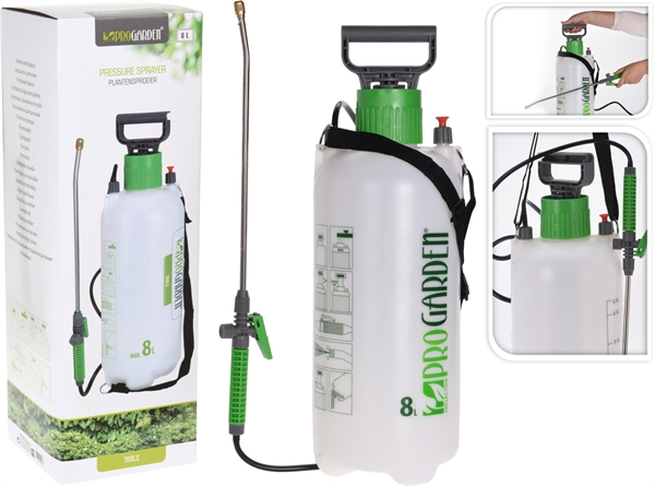 Pro Garden trykksprøyte 8 liter