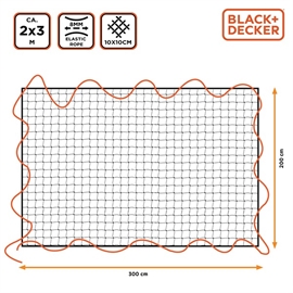Black & Decker Tilhengernett 2x3m
