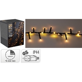 Snake LED-lyslenke med Fossefallseffekt 1060 LED 15 m, Varm Hvit