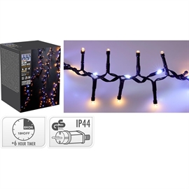 Snake LED-lyslenke med Fossefallseffekt 1060 LED 15 m, Varm og Kald Hvit