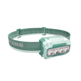 Nitecore HA23 UHE Hodelykt 600 Lumen, Grønn