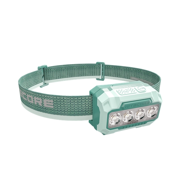 Nitecore HA23 UHE Hodelykt 600 Lumen, Grønn