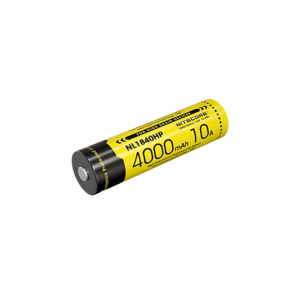 Nitecore 18650 NL1840HP 4000mAh Li-Ion-batteri
