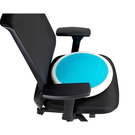 Vivamore Rundsetepute med Memory Foam