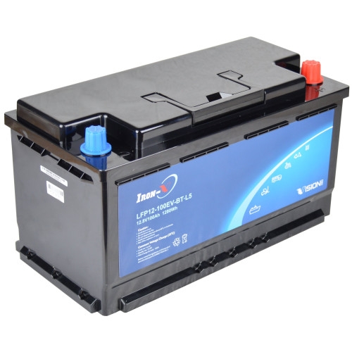 Vision Lithium batteri 12 volt 100Ah (Bluetooth)