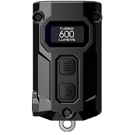 Nitecore TINI3 Nøkkelringlommelykt 600 Lumen, Svart