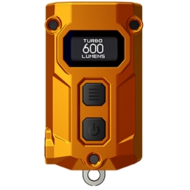 Nitecore TINI3 Nøkkelringlommelykt 600 Lumen, Oransje