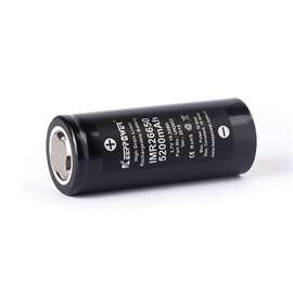 Keeppower IMR26650 UH2652 3,6 Volt Li-Ion-batteri 5200mAh