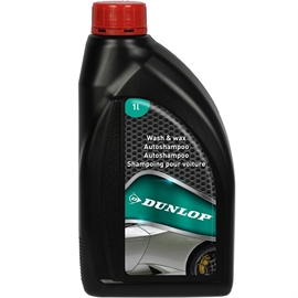 Dunlop Wash & Wax 1L Autoshamppo til Bilvask og Glans