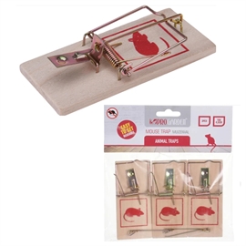 ProGarden Musefeller – 3-pak tre feller 10 x 4,5 cm, natur