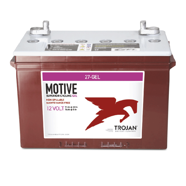 Trojan 27-GEL Deep cycle blybatteri 12V 91Ah