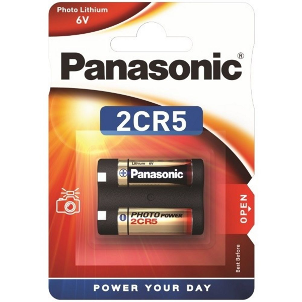 Panasonic 2CR5 / DL245 foto-batteri